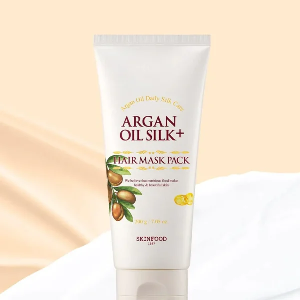 ARGAN OIL SILK PLUS HAIR MASK PACK 200g